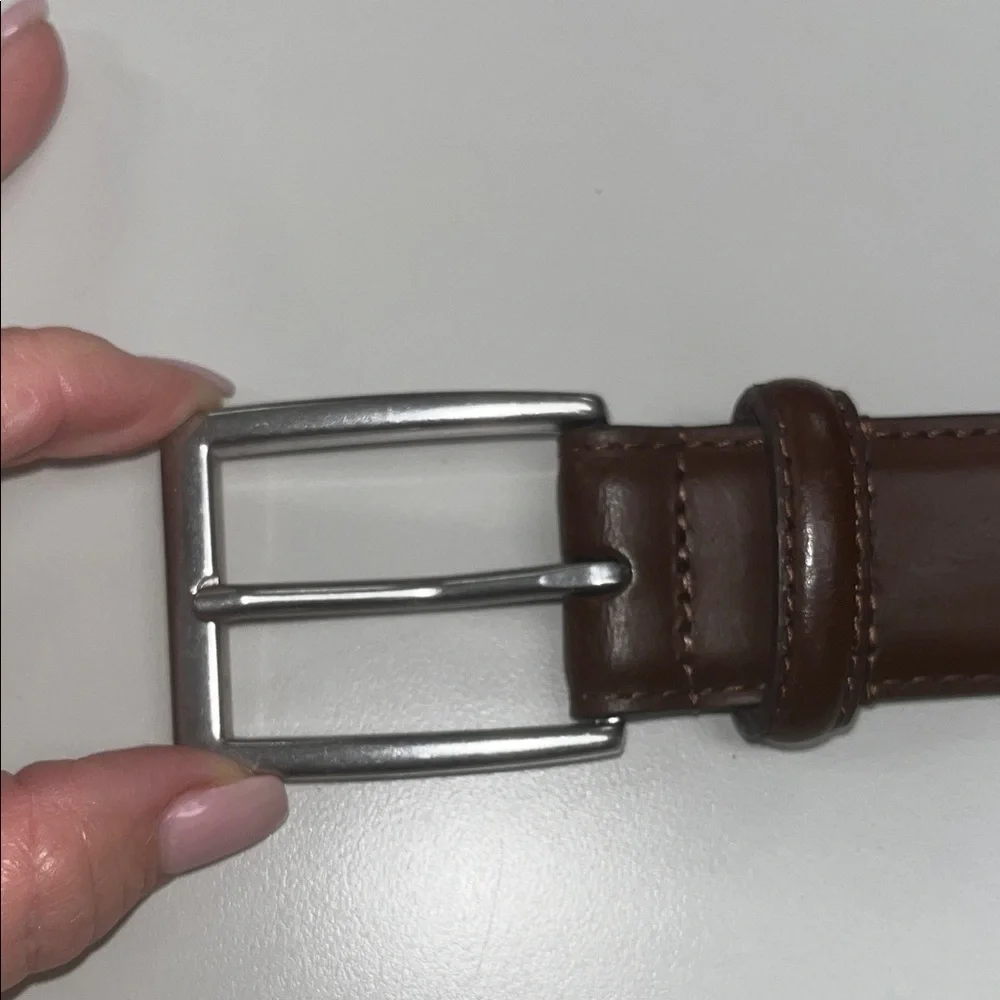 Chaps Brown Leather Men's Belt size 36” inches